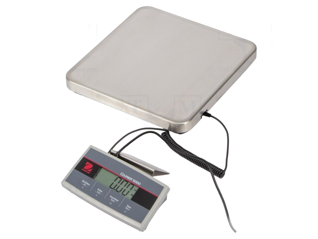 Weegschaal; voor pakketten,elektronisch; -10÷40°C; Display: LCD Weegschaal; voor pakketten,elektronisch; -10÷40°C; Display: LCD